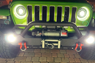 ORACLE Lighting Oracle Jeep JL/Gladiator JT Oculus Switchback Bi-LED Projector Headlights - Amber/White - Lights