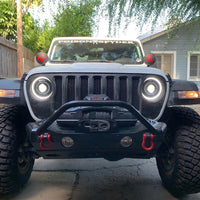 ORACLE Lighting Oracle Jeep JL/Gladiator JT Oculus Switchback Bi-LED Projector Headlights - Amber/White - Lights