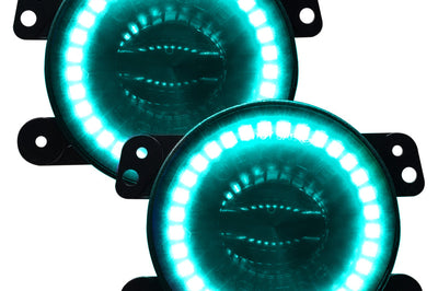 ORACLE Lighting Oracle Jeep Wrangler JK/JL/JT High Performance W LED Fog Lights - ColorSHIFT w/o Controller