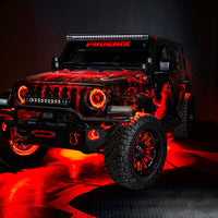 ORACLE Lighting Oracle Jeep Wrangler JK/JL/JT High Performance W LED Fog Lights - ColorSHIFT - Dynamic