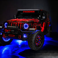 ORACLE Lighting Oracle Jeep Wrangler JK/JL/JT High Performance W LED Fog Lights - ColorSHIFT - Dynamic