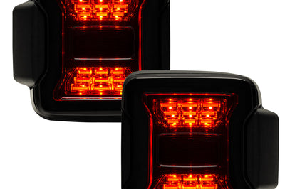 ORACLE Lighting Oracle Jeep Wrangler JL Black Series LED Tail Lights
