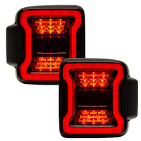 ORACLE Lighting Oracle Jeep Wrangler JL Black Series LED Tail Lights