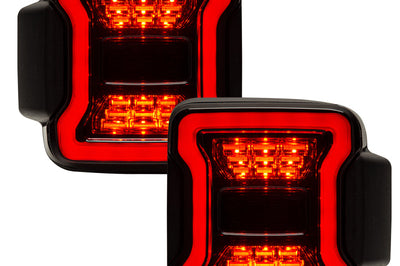 ORACLE Lighting Oracle Jeep Wrangler JL Black Series LED Tail Lights