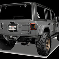 ORACLE Lighting Oracle Jeep Wrangler JL Black Series LED Tail Lights