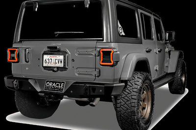 ORACLE Lighting Oracle Jeep Wrangler JL Black Series LED Tail Lights