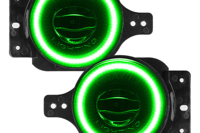 ORACLE Lighting Oracle Jeep Wrangler JL/Gladiator JT Sport High Performance W LED Fog Lights - Green