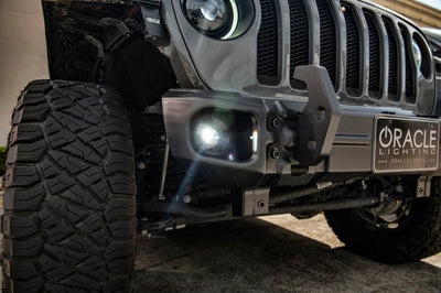 ORACLE Lighting Oracle Jeep Wrangler JL/Gladiator JT Sport High Performance W LED Fog Lights - No Halo