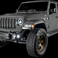 ORACLE Lighting Oracle Jeep Wrangler JL/JT Sport High Performance W LED Fog Lights - ColorSHIFT w/o Controller