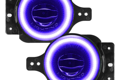ORACLE Lighting Oracle Jeep Wrangler JL/JT Sport High Performance W LED Fog Lights - ColorSHIFT w/o Controller