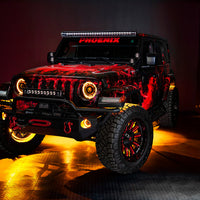 ORACLE Lighting Oracle Jeep Wrangler JL/JT Sport High Performance W LED Fog Lights - ColorSHIFT w/o Controller