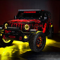ORACLE Lighting Oracle Jeep Wrangler JL/JT Sport High Performance W LED Fog Lights - ColorSHIFT w/o Controller
