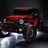 ORACLE Lighting Oracle Jeep Wrangler JL/JT Sport High Performance W LED Fog Lights - ColorSHIFT w/o Controller