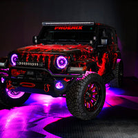 ORACLE Lighting Oracle Jeep Wrangler JL/JT Sport High Performance W LED Fog Lights - ColorSHIFT w/o Controller