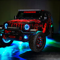 ORACLE Lighting Oracle Jeep Wrangler JL/JT Sport High Performance W LED Fog Lights - ColorSHIFT w/o Controller