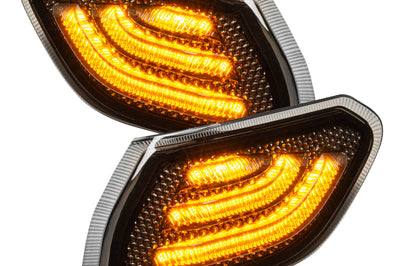 ORACLE Lighting Oracle Jeep Wrangler JL Smoked Lens LED Front Sidemarkers - Lights