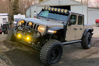 ORACLE Lighting Oracle Jeep Wrangler JL Smoked Lens LED Front Sidemarkers - Lights
