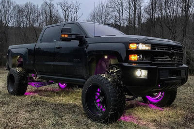 ORACLE Lighting Oracle LED Illuminated Wheel Rings - ColorSHIFT - 15in. - No Remote - Lights
