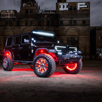 ORACLE Lighting Oracle LED Illuminated Wheel Rings - ColorSHIFT - 15in. - No Remote - Lights