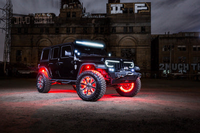 ORACLE Lighting Oracle LED Illuminated Wheel Rings - ColorSHIFT - 15in. - No Remote - Lights