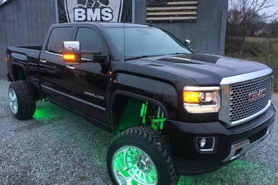 ORACLE Lighting Oracle LED Illuminated Wheel Rings - ColorSHIFT - 15in. - No Remote - Lights