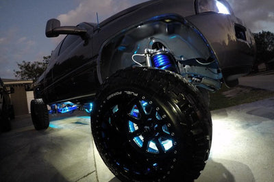 ORACLE Lighting Oracle LED Illuminated Wheel Rings - ColorSHIFT - 15in. - No Remote - Lights