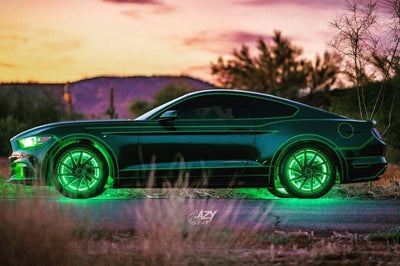 ORACLE Lighting Oracle LED Illuminated Wheel Rings - ColorSHIFT - 15in. - No Remote - Lights