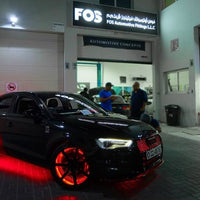 ORACLE Lighting Oracle LED Illuminated Wheel Rings - ColorSHIFT - 15in. - No Remote - Lights