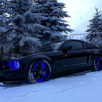 ORACLE Lighting Oracle LED Illuminated Wheel Rings - ColorSHIFT - 15in. - No Remote - Lights