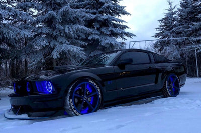 ORACLE Lighting Oracle LED Illuminated Wheel Rings - ColorSHIFT - 15in. - No Remote - Lights