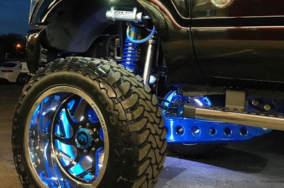 ORACLE Lighting Oracle LED Illuminated Wheel Rings - ColorSHIFT - 15in. - No Remote - Lights
