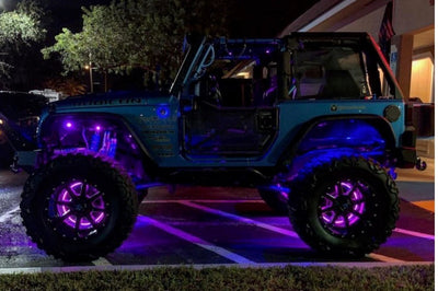 ORACLE Lighting Oracle LED Illuminated Wheel Rings - ColorSHIFT - 15in. - No Remote - Lights