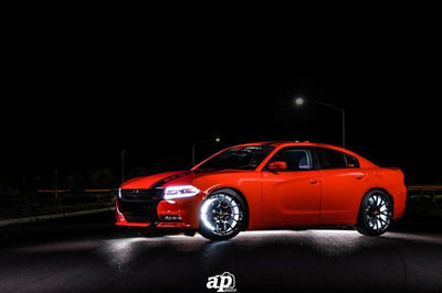 ORACLE Lighting Oracle LED Illuminated Wheel Rings - ColorSHIFT - 15in. - No Remote - Lights