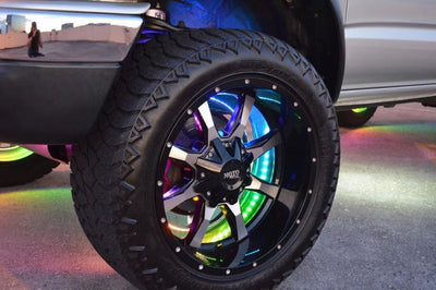 ORACLE Lighting Oracle LED Illuminated Wheel Rings - ColorSHIFT Dynamic - Lights