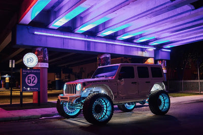 ORACLE Lighting Oracle LED Illuminated Wheel Rings - ColorSHIFT Dynamic - Lights