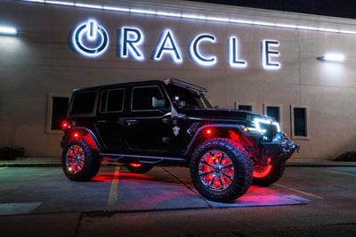 ORACLE Lighting Oracle LED Illuminated Wheel Rings - ColorSHIFT Dynamic - Lights