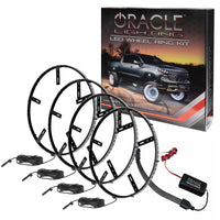 ORACLE Lighting Oracle LED Illuminated Wheel Rings - ColorSHIFT Dynamic - Lights