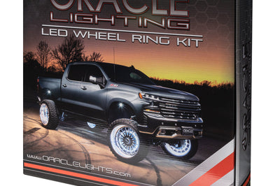 ORACLE Lighting Oracle LED Illuminated Wheel Rings - Double - White - Lights