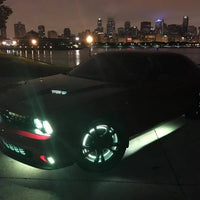 ORACLE Lighting Oracle LED Illuminated Wheel Rings - Double - White - Lights
