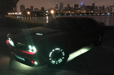ORACLE Lighting Oracle LED Illuminated Wheel Rings - Double - White - Lights