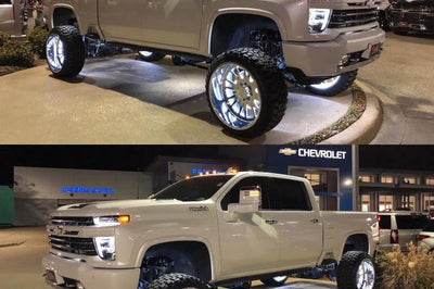 ORACLE Lighting Oracle LED Illuminated Wheel Rings - Double - White - Lights