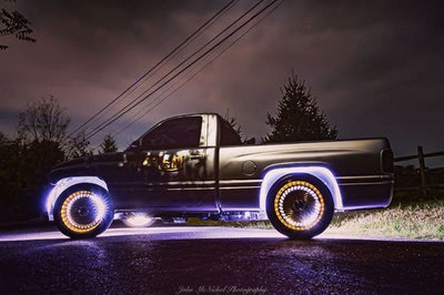 ORACLE Lighting Oracle LED Illuminated Wheel Rings - Double - White - Lights