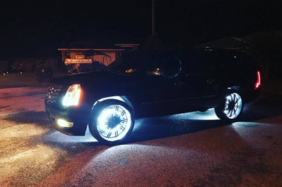 ORACLE Lighting Oracle LED Illuminated Wheel Rings - Double - White - Lights