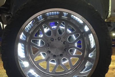 ORACLE Lighting Oracle LED Illuminated Wheel Rings - Double - White - Lights