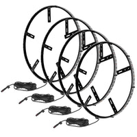 ORACLE Lighting Oracle LED Illuminated Wheel Rings - Double - White - Lights