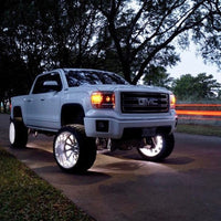 ORACLE Lighting Oracle LED Illuminated Wheel Rings - Double - White - Lights