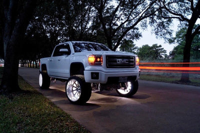 ORACLE Lighting Oracle LED Illuminated Wheel Rings - Double - White - Lights