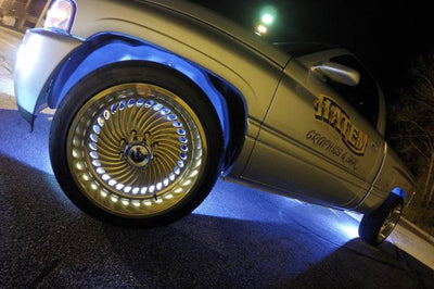 ORACLE Lighting Oracle LED Illuminated Wheel Rings - Double - White - Lights