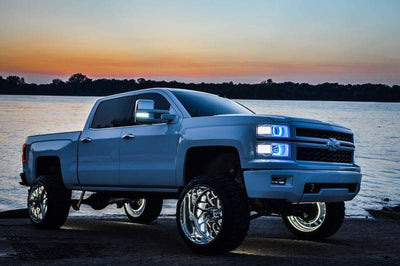 ORACLE Lighting Oracle LED Illuminated Wheel Rings - Double - White - Lights