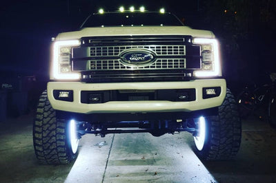 ORACLE Lighting Oracle LED Illuminated Wheel Rings - Double - White - Lights